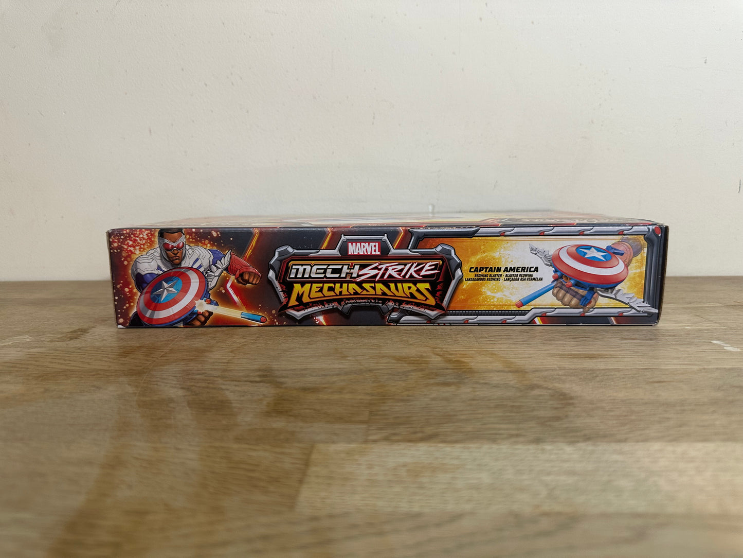 Nerf Marvel Mech Strike Mechasaurs Captain America