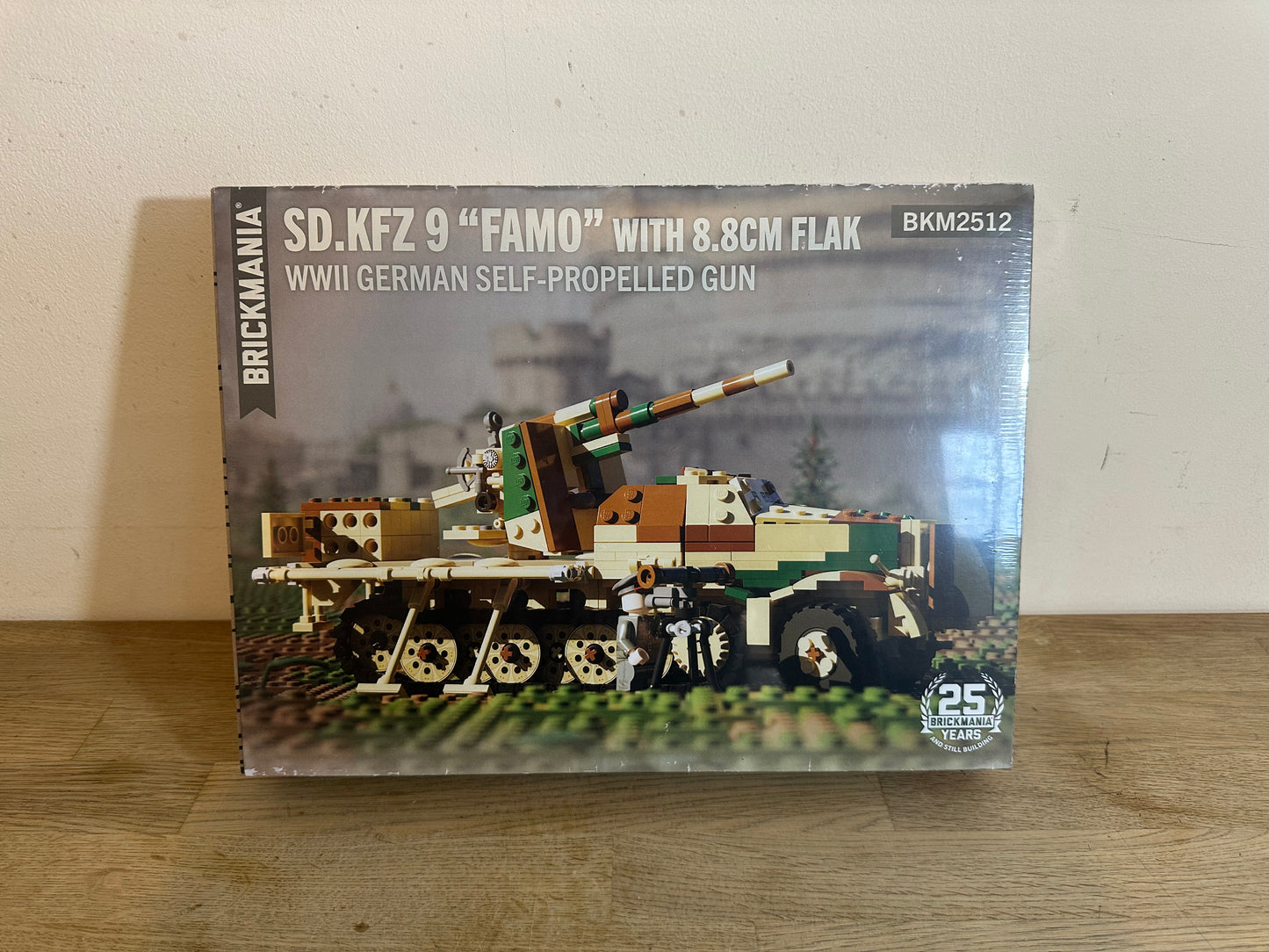 Brickmania SD.KFZ 9 “Famo” With 8.8CM Flak WWII German Self-Propelled Gun