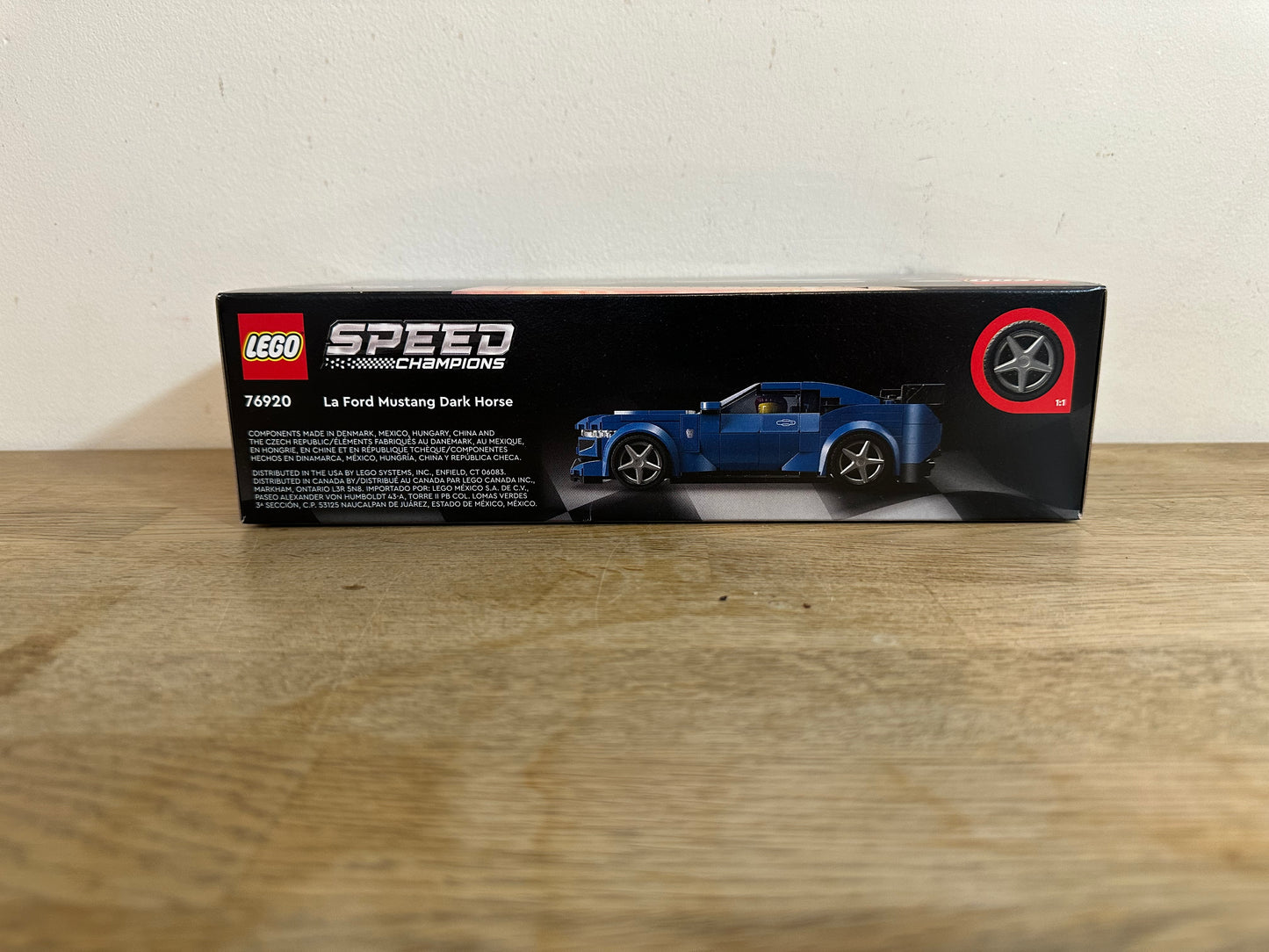 Lego Speed Champions Ford Mustang Dark Horse