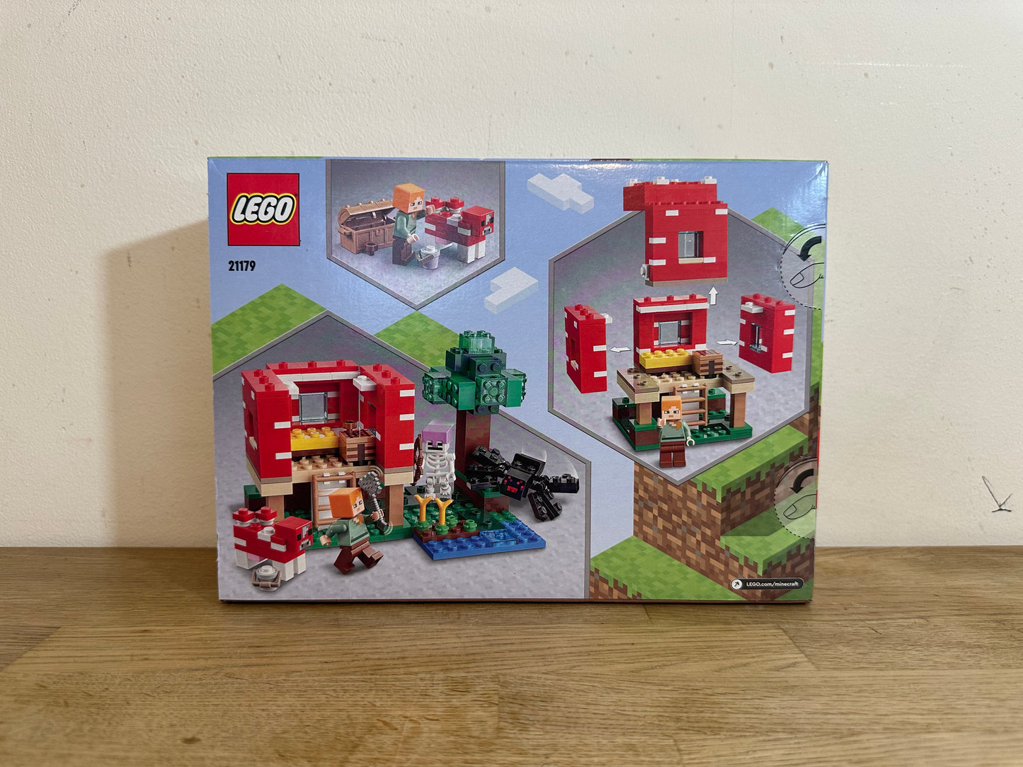 Lego Minecraft The Mushroom House